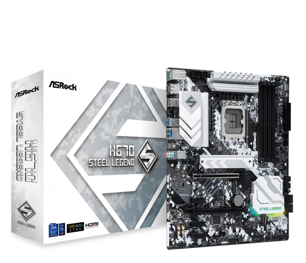 ASRock H670 Steel Legend DDR4 - 711312 - zdjęcie